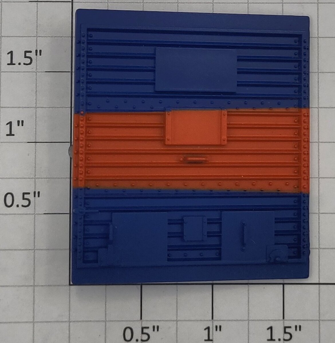 Lionel 19294-14 Baltimore & Ohio Right Hand Blue / Orange Boxcar Door