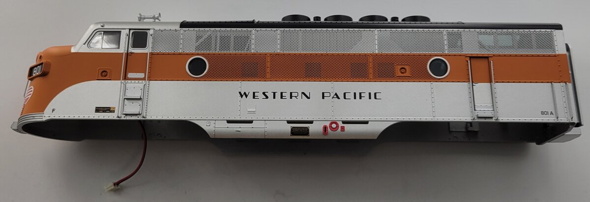 Lionel 14569-7 Western Pacific F-3 A Diesel Locomotive Shell #801-A