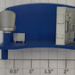 Lionel 14576-25 Blue and Silver D&H Alco PA-1 Dummy Car Cab Interior