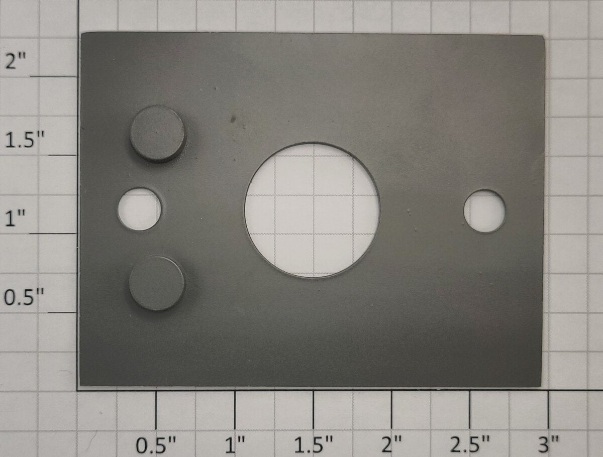 Lionel 14579-539 Gray Plastic Alco PA-1 Diesel Locomotive Fuel Tank Cover