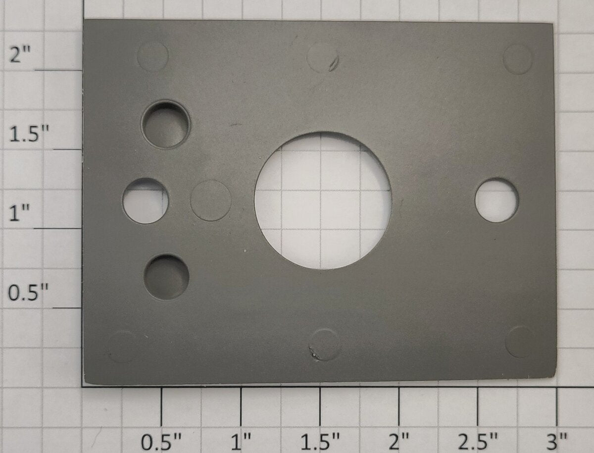 Lionel 14579-539 Gray Plastic Alco PA-1 Diesel Locomotive Fuel Tank Cover