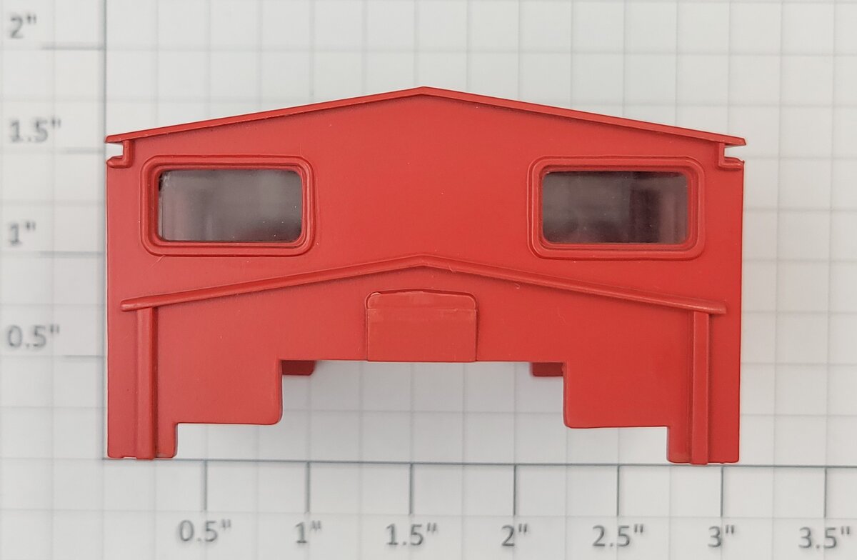 Lionel 19703-24 Red and Black Painted Cupola with Windows - Fits 4753 / 30464