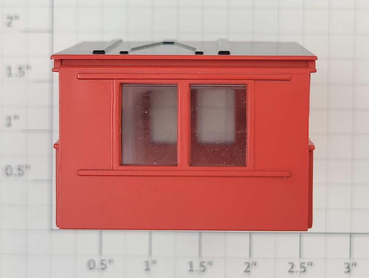 Lionel 19703-24 Red and Black Painted Cupola with Windows - Fits 4753 / 30464