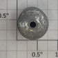 Lionel 2420-4 Unfinished Aluminum Diecast Searchlight Head