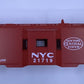 Lionel 19782-7 #21719 New York Central Bay Window Caboose Shell
