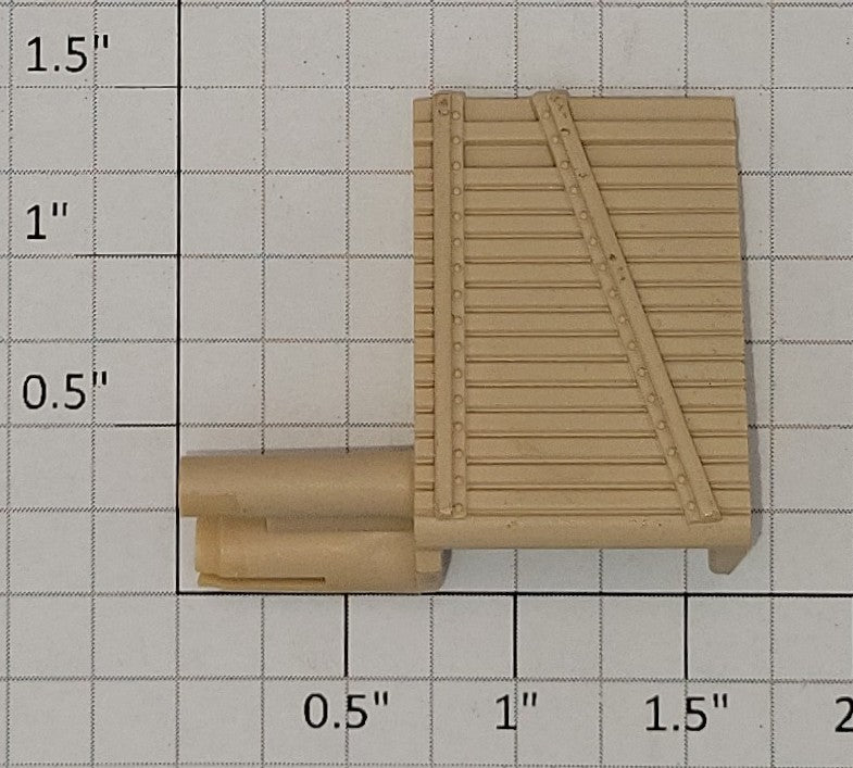 Lionel 19800-34 Tan Right Hand Cattle Car Door Bridge