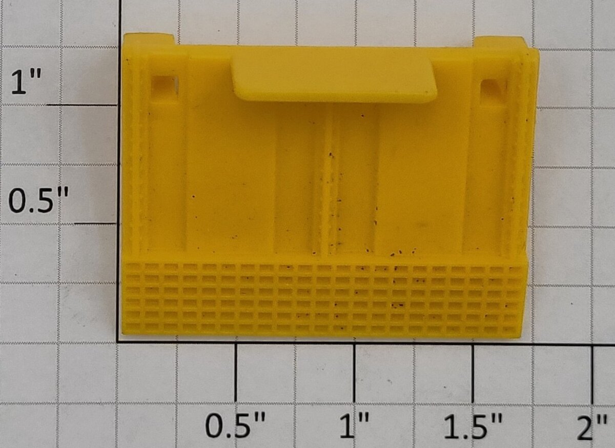 Lionel 19823-25 Yellow Plastic Operating Ice Car Loading Hatch