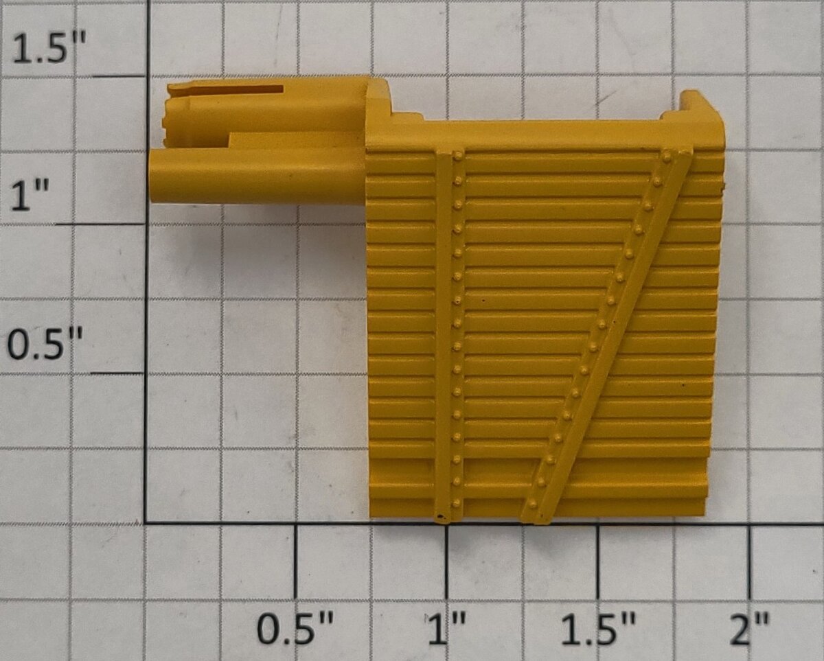 Lionel 19828-44 Yellow Plastic Stock Car Left Hand Door Bridge