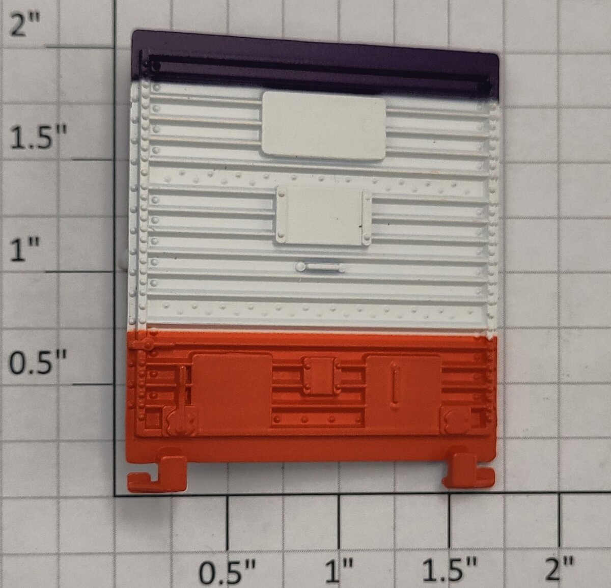 Lionel 19835-14 Purple/White/Orange FedEx Multi Panel Boxcar Door with Guides