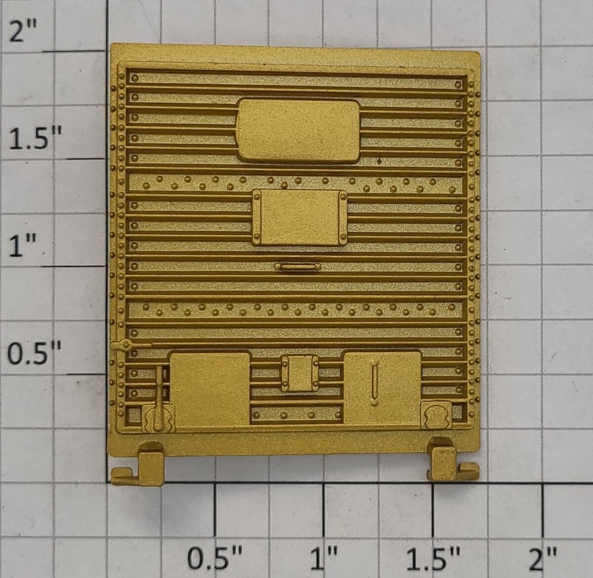 Lionel 19864-14 Gold Multi-Panel Boxcar Door with Guides