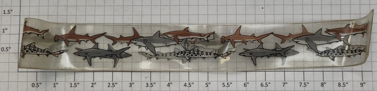 Lionel 19868-105 Aqua Car Shark Belt