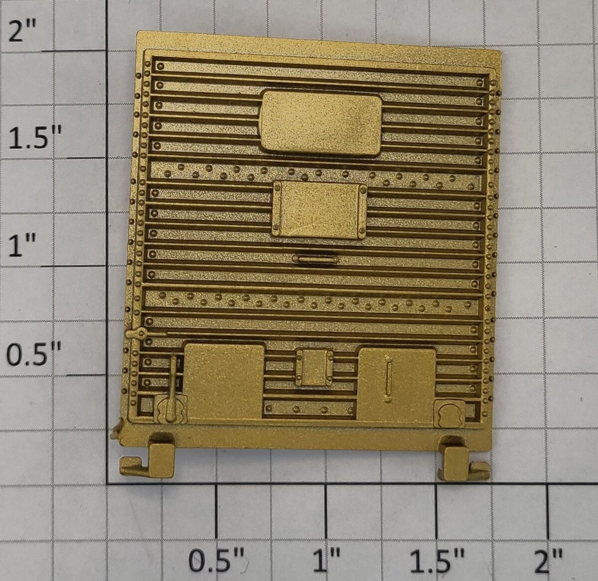 Lionel 19946-14 Gold Multi-Panel Holiday Boxcar Door with Guides