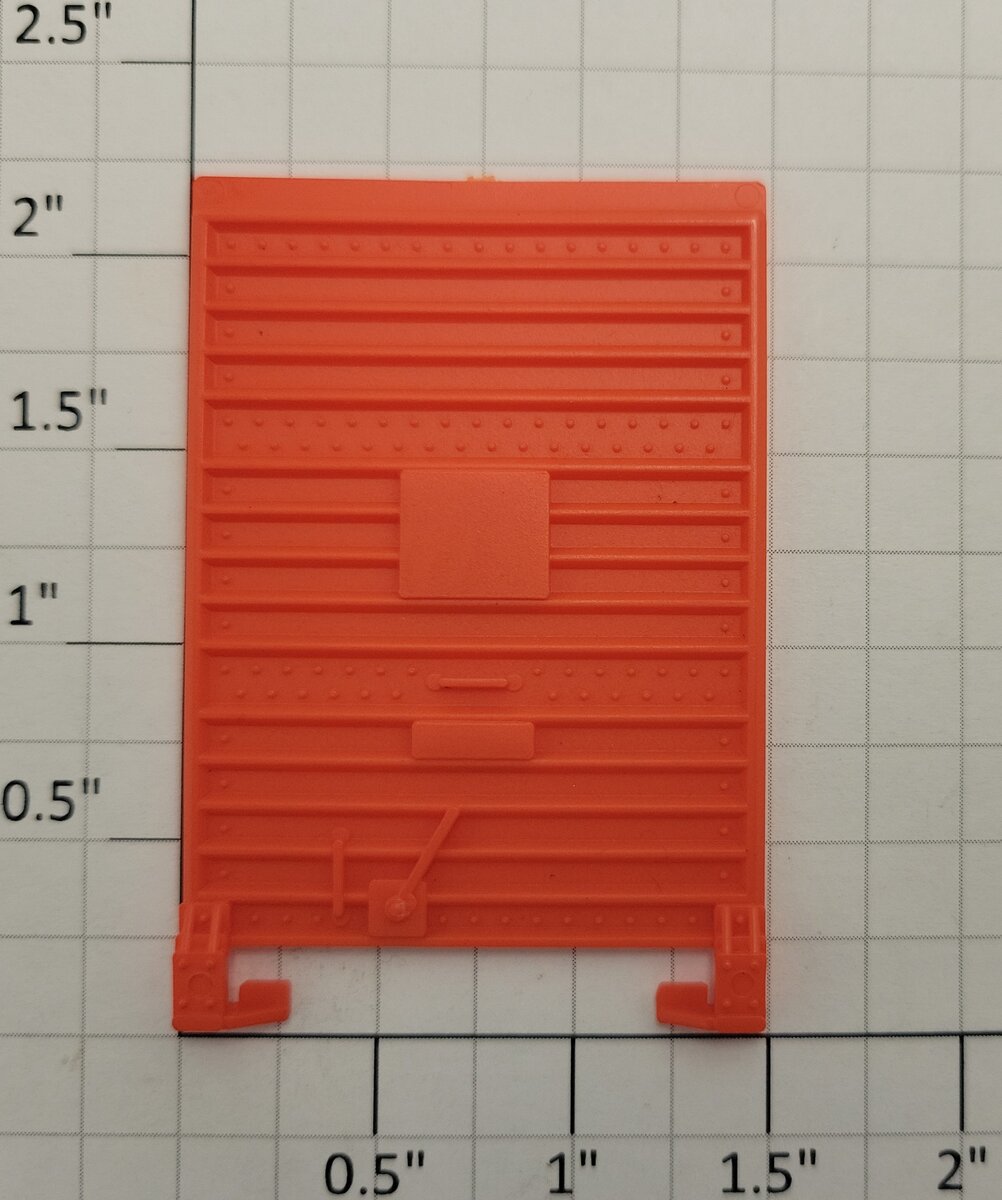 Lionel 19960-14 Orange Single-Panel Western Pacific Box Car Door with Guides