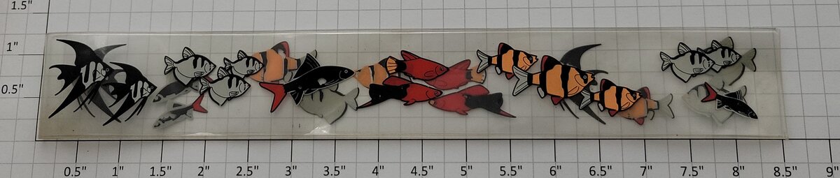 Lionel 19965-105 LRRC Pete's Place Operating Aquarium Car Fish Belt #3435