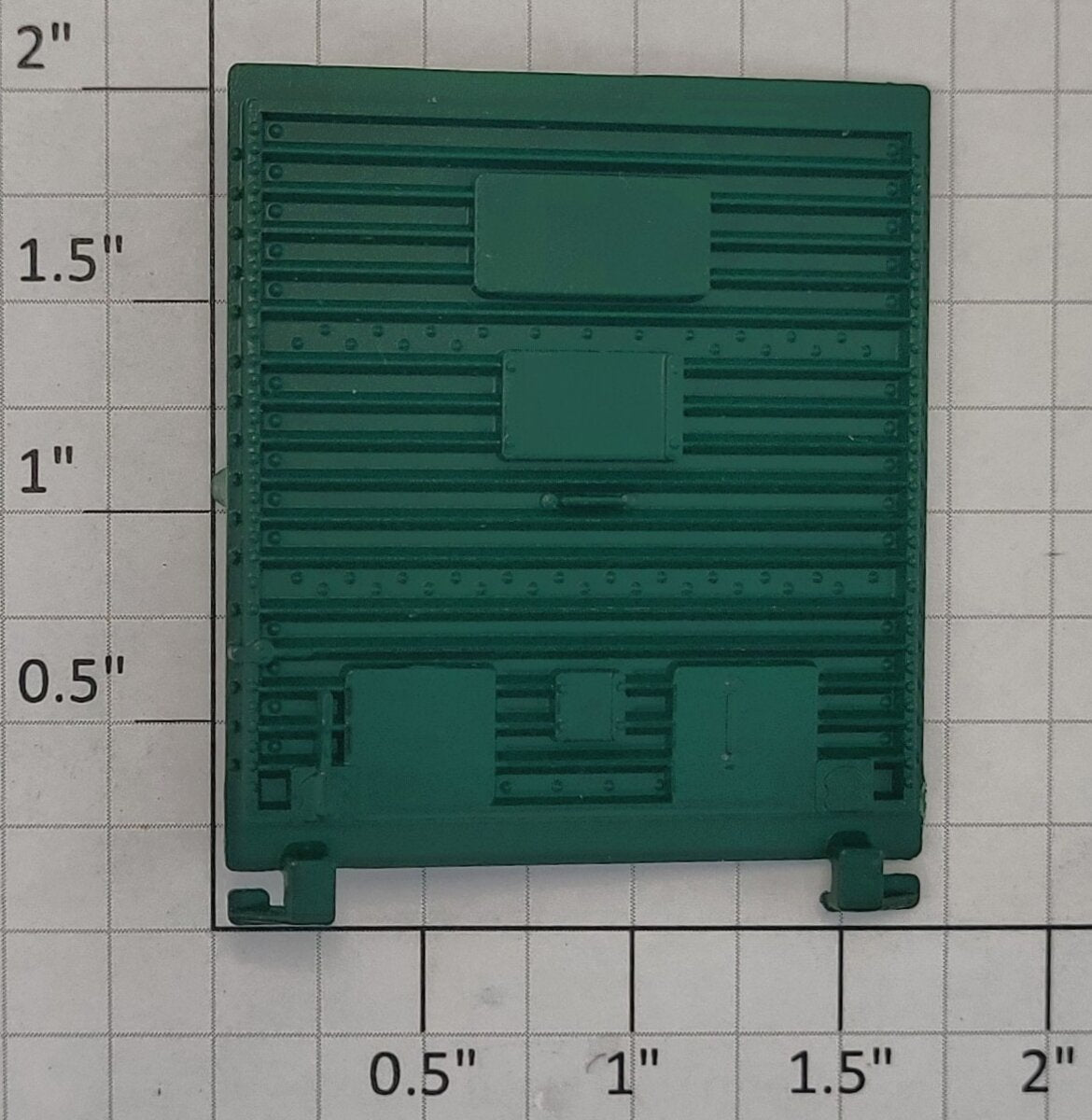 Lionel 19976-14 Green Multi-Panel Holiday Boxcar Door with Guides