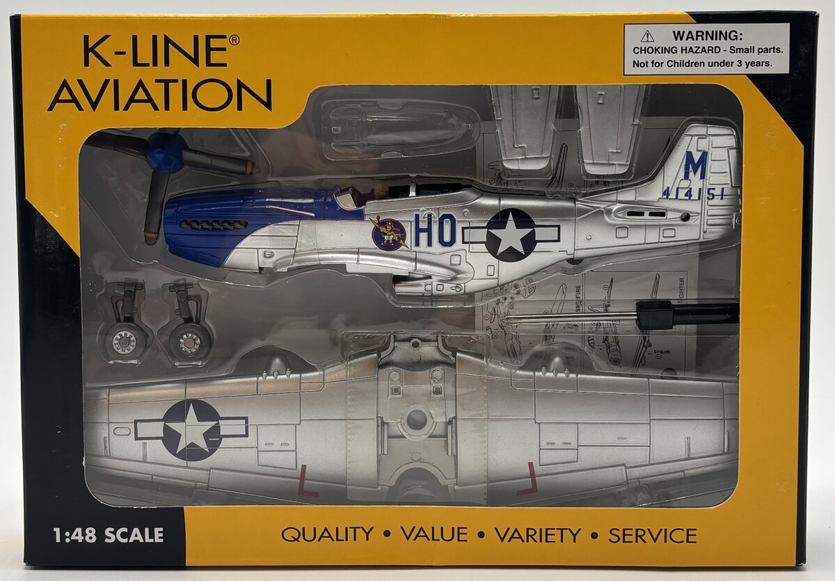 K-Line K-40223 O Army Air Corps WWll P51 Fighter Plane