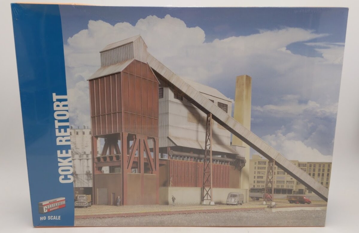 Walthers 933-2910 HO Coke Retort Structure Cornerstone Series Structure Kit