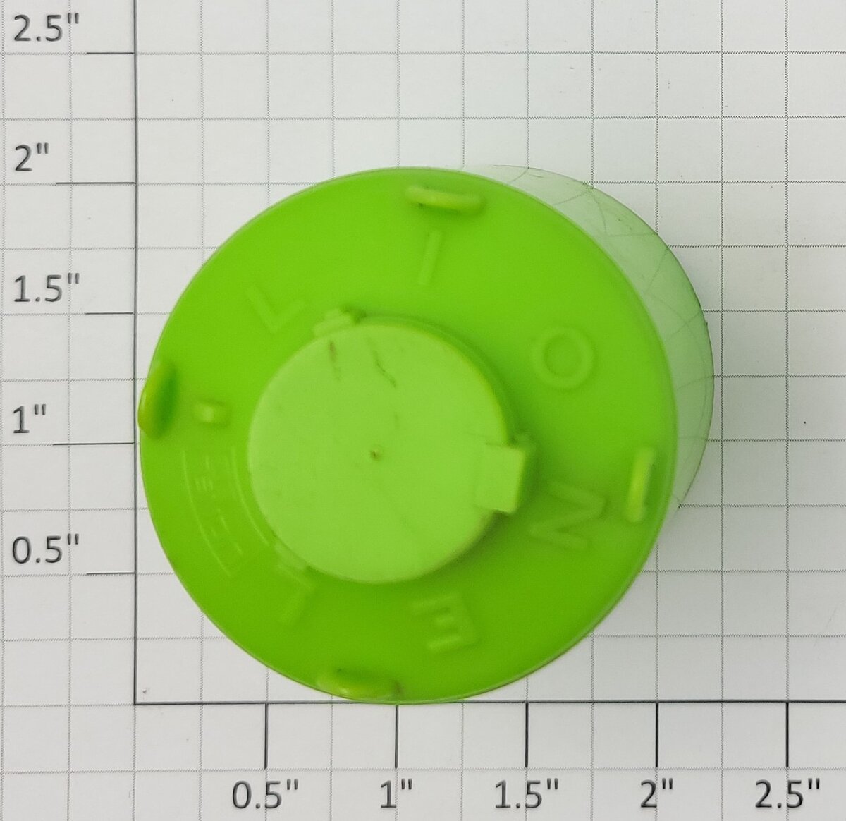 Lionel 6112-3 Lime Green Canister