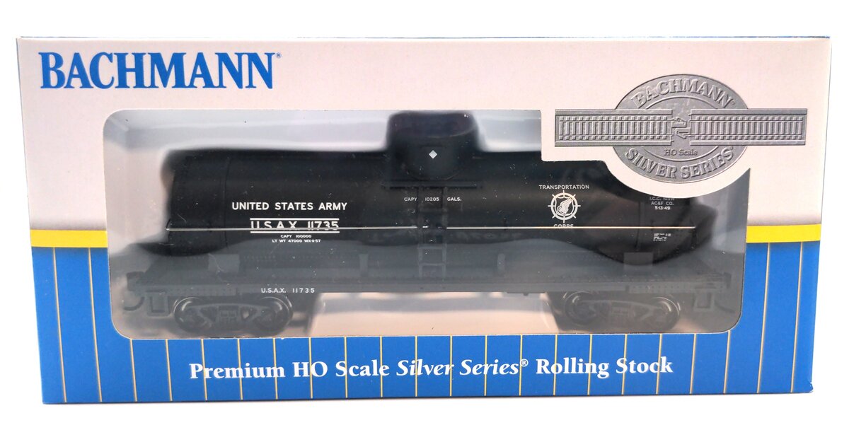 Bachmann 17815 HO U.S. Army 40' Single-Dome Tank Car