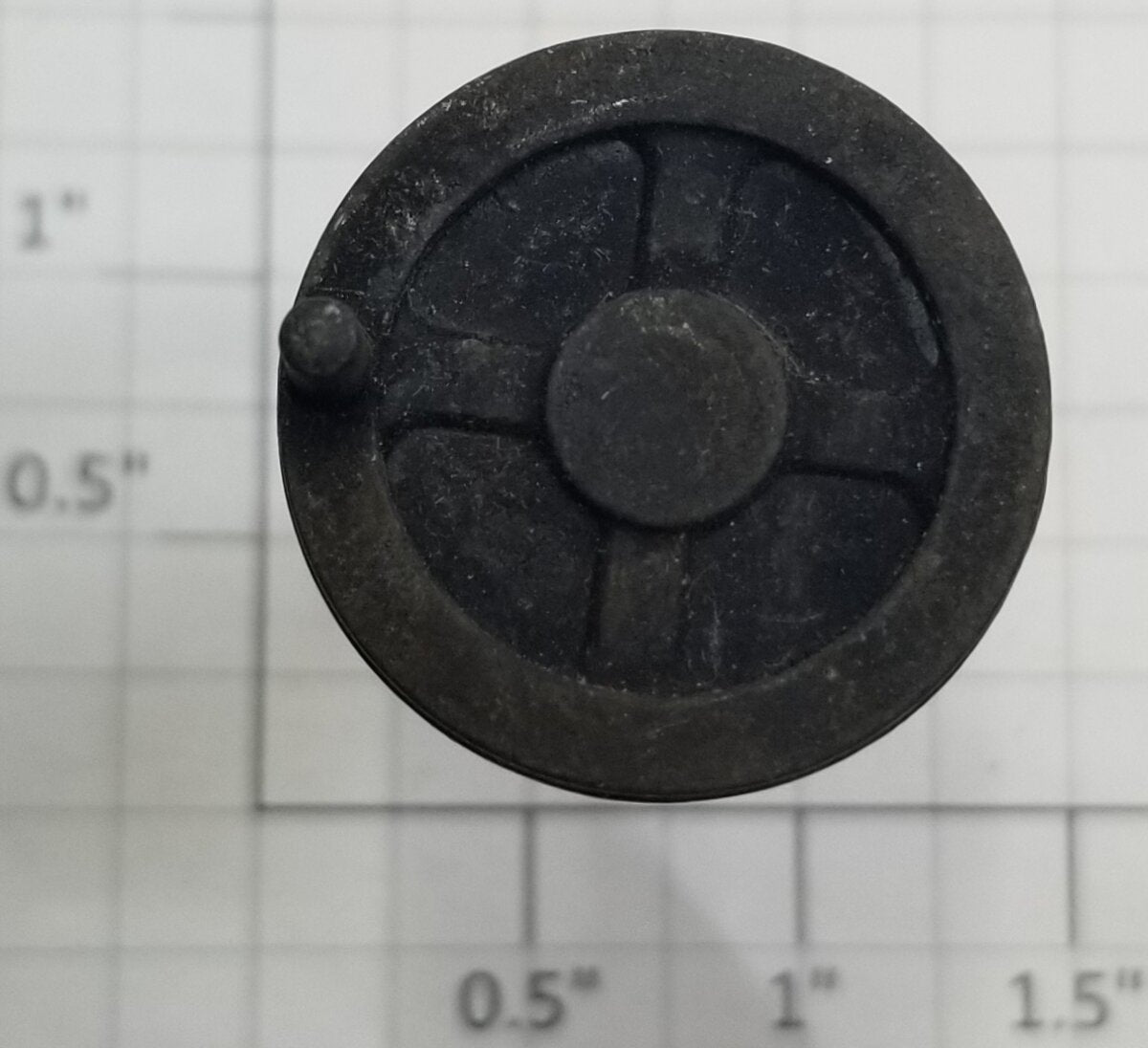 Lionel 6560-12C Crane Cable Reel with Closed Handle