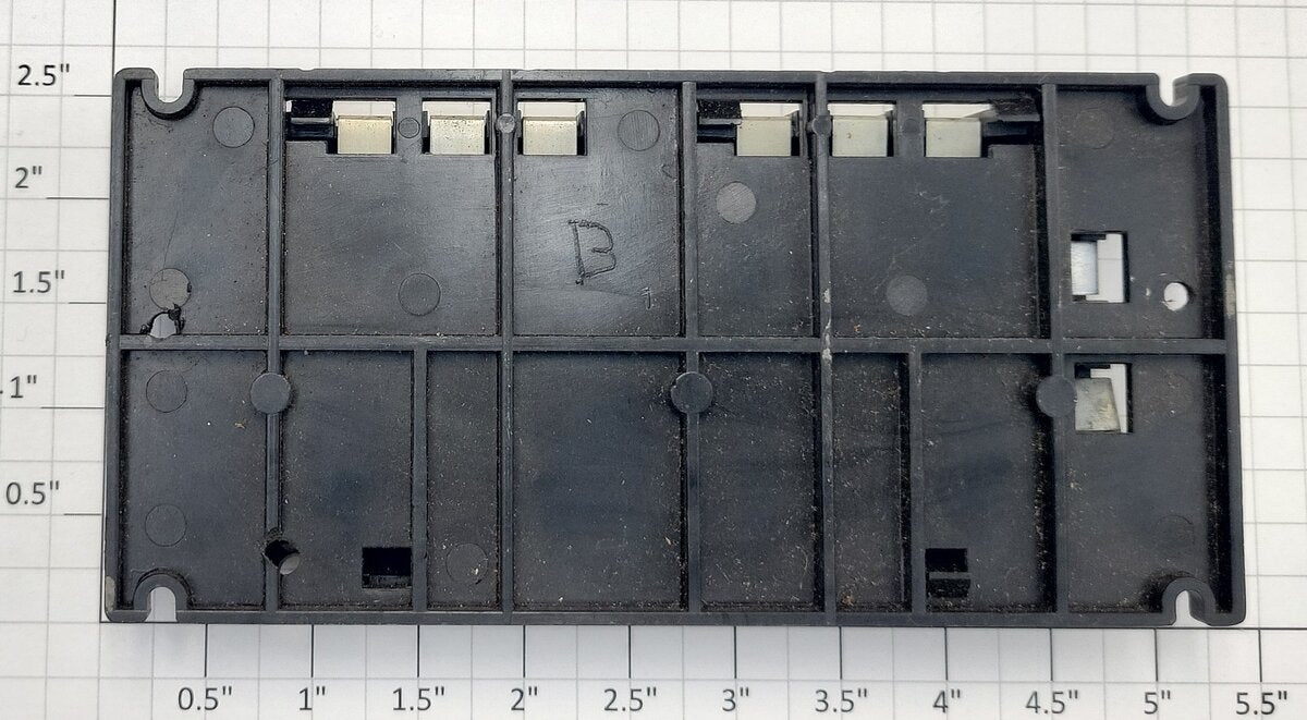 Marx MX-511 O Gauge Black Plastic Remote Control Panel Switch