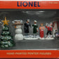 Lionel 6-37852 O Christmas People with Snowman and Christmas Tree (Set of 6) LN/Box
