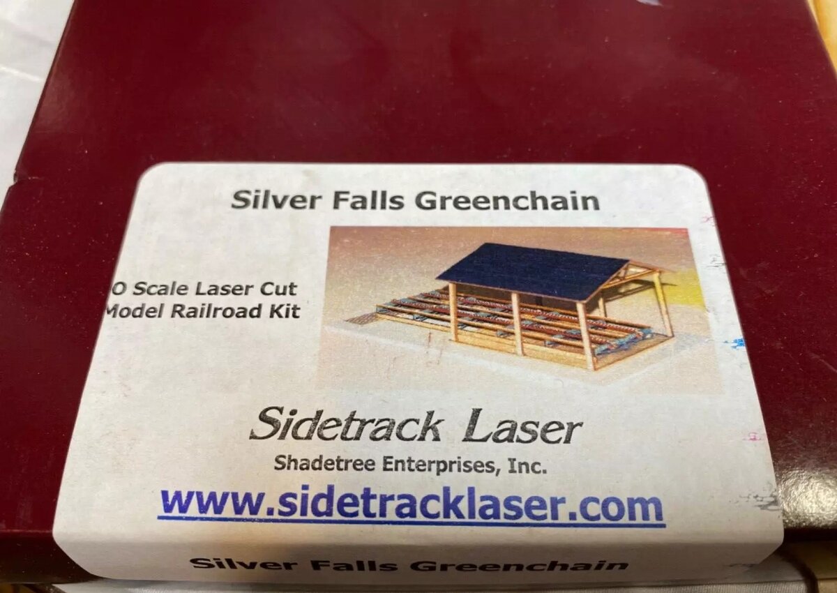 Sidetrack Laser O Silver Falls Greenchain Laser Cut Model Railroad Kit