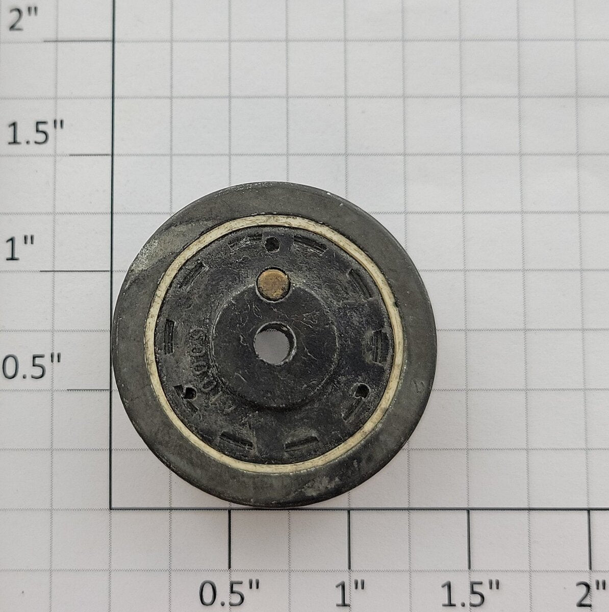 American Flyer XA10009A S Scale Regular 1.28" Flanged Locomotive Wheel w/Stud