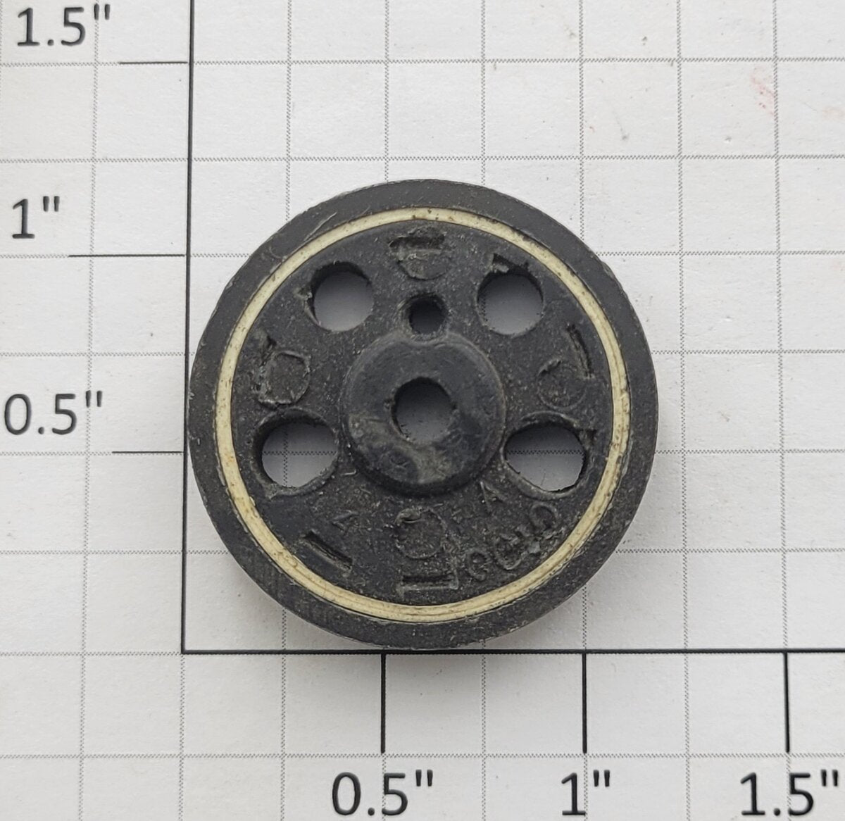 American Flyer XA10010-A3 S 4-8-4 Northern Engine Flangeless Wheel without Stud