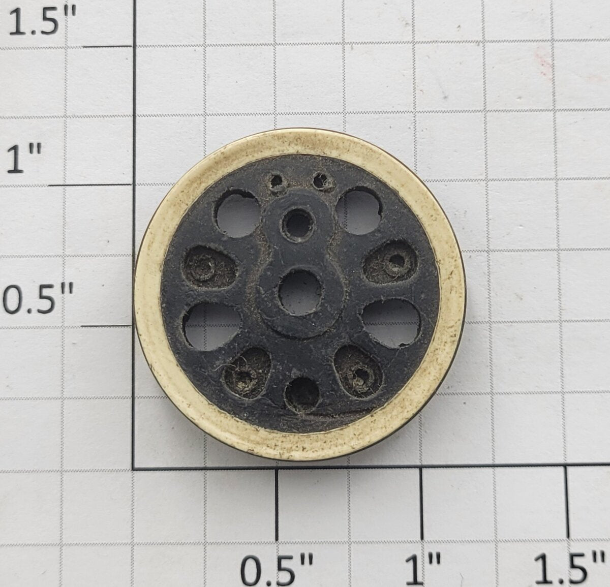 American Flyer XA10010-A3 S 4-8-4 Northern Engine Flangeless Wheel without Stud