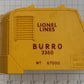 Lionel 3360-140 O Gauge Burro Crane Cab Assembly