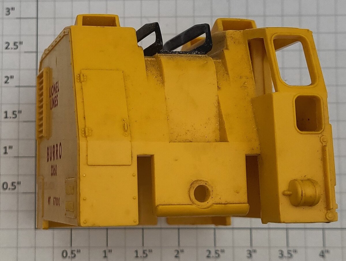 Lionel 3360-140 O Gauge Burro Crane Cab Assembly
