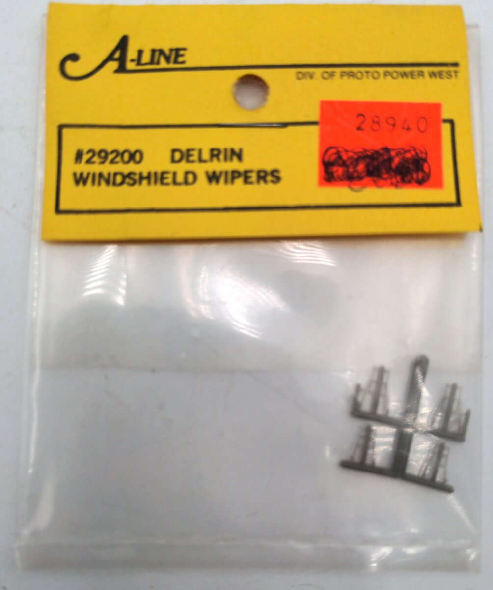 A-Line 29200 HO Locomotive Windshield Wipers -