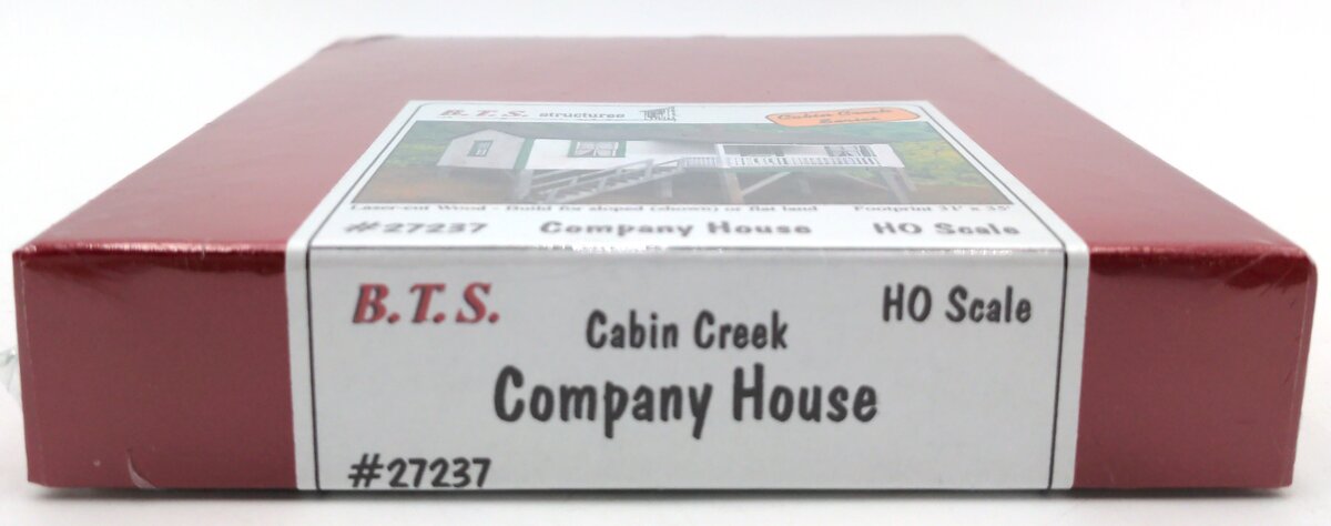 B.T.S. 27237 HO Cabin Creek Company House