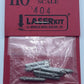 American Model Builders 404 HO Scale Laser Art Fire Hydrants Kit (Pack of 6)