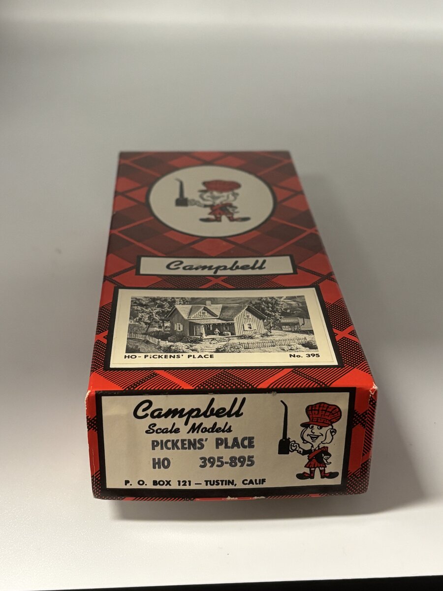 Campbell Scale Models 395 HO Scale Picken's Place Craftsman Kit