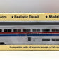 Con-Cor 0001-0802 HO Amtrak Phase III 85' Streamlined Superliner Coach Car