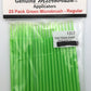 Alpha Abrasives 1302 Green Regular Microbrush (Pack of 25)