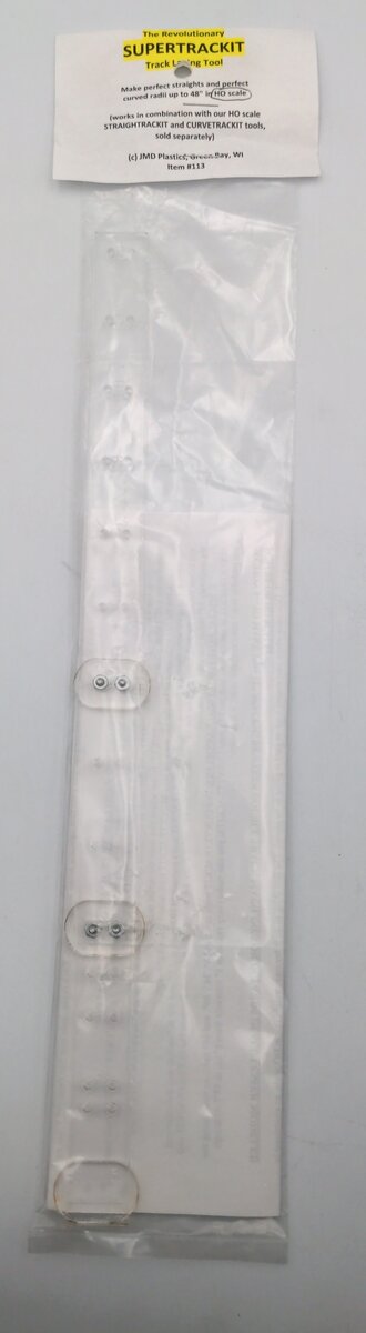 JMD Plastics 113 HO Supertrackit Track Laying Tool For 37-48 Radii