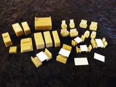 Palace Car 9499 HO Structure Interior Assortment