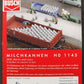 Busch 1145 HO Scale Milk Churns And Cases Kit