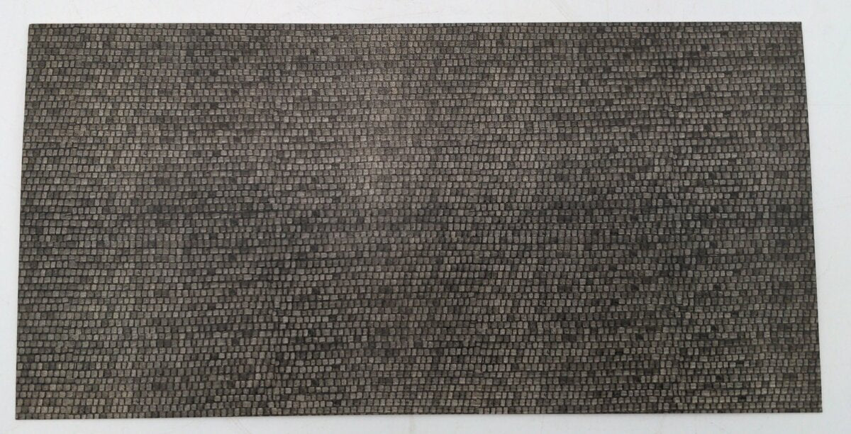 Vollmer 7360 N Scale Single Cobblestone Sheet