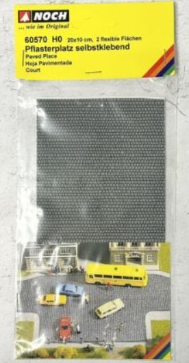 Noch 60570 HO Flexible Paved Sheet 20 x 10 cm