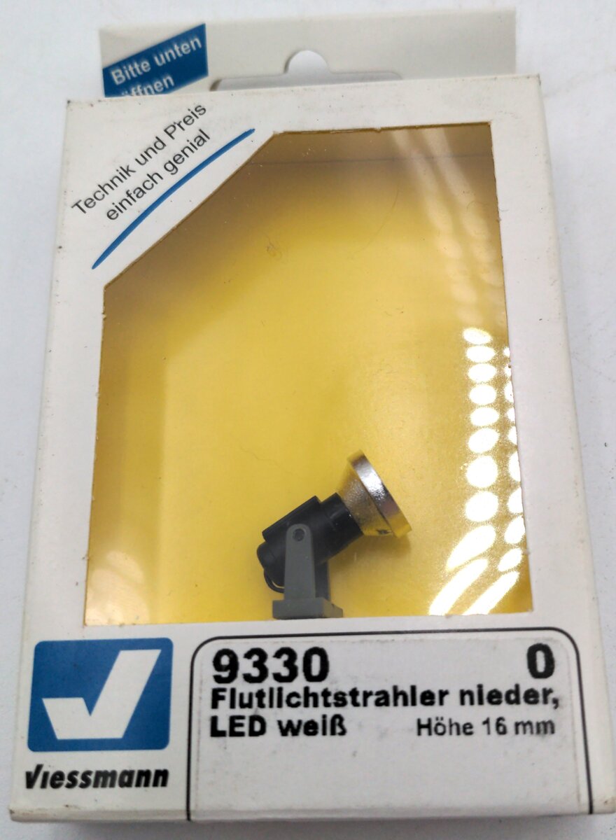 Viessmann Modellspielwaren 9330 Floodlight Spot Low w/LED