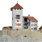 Kibri 36402 Z Scale Castle with Open Air Theatre Building Kit