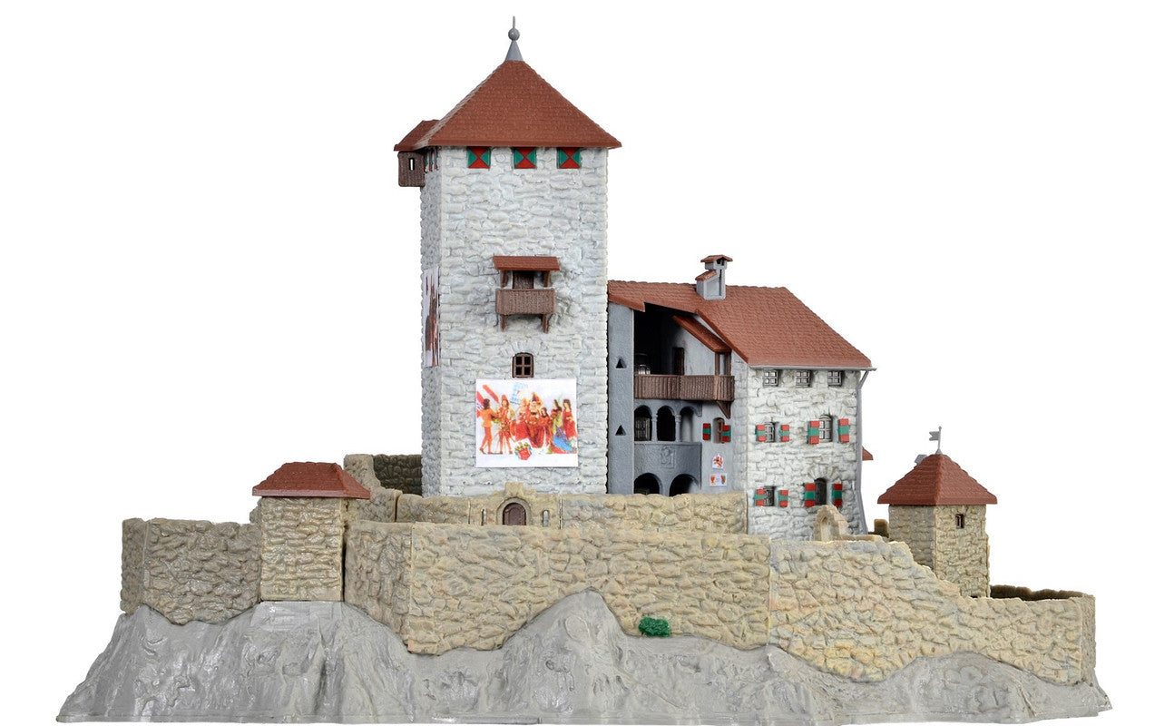 Kibri 36402 Z Scale Castle with Open Air Theatre Building Kit