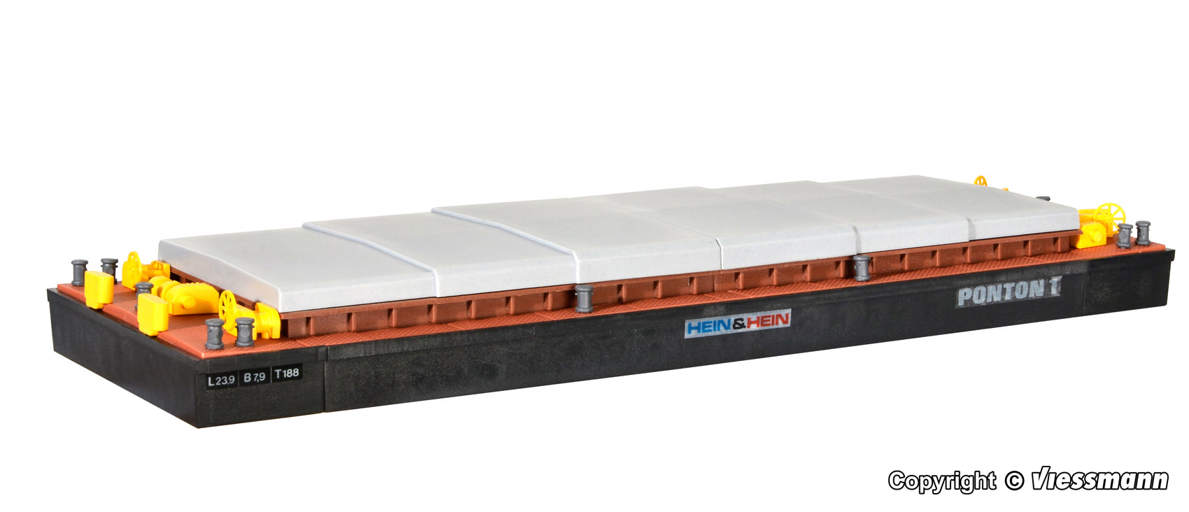 Kibri 38524 HO Bulk Goods or Containers Barge Kit
