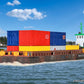 Kibri 38524 HO Bulk Goods or Containers Barge Kit