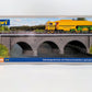 Kibri 39723 HO Single Track 45° Curved Stone Bridge Kit