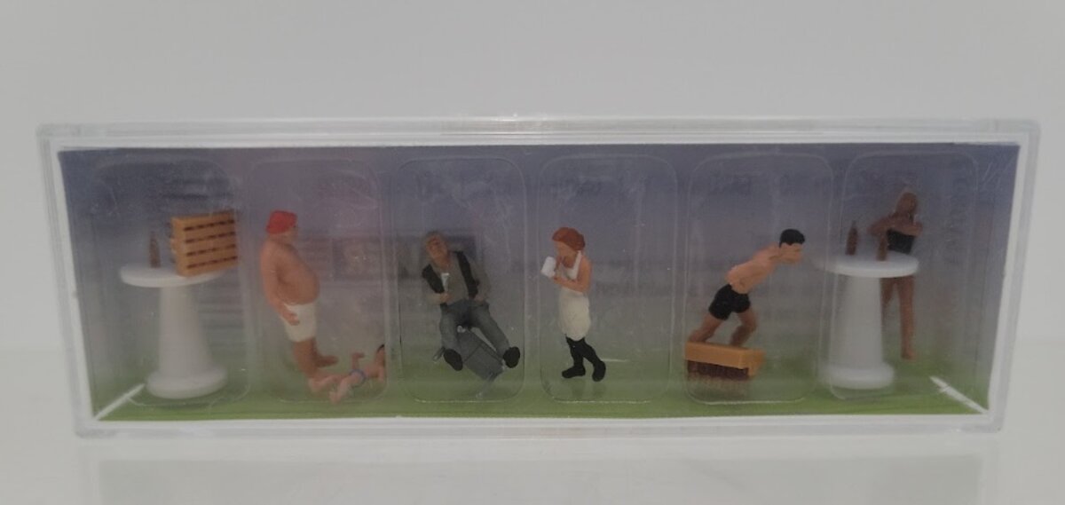 Faller 151080 HO Scale Garden Party Painted Figures (Set of 10)